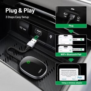 Adaptateur sans fil Xssive Car Play et Android Auto