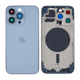 Châssis Vide iPhone 13 Pro Max Bleu (Origine Demonté) – Grade B