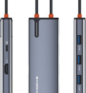 Adaptateur hub USB-C Xssive 6 en 1 HUB 10