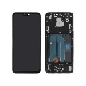 Ecran Complet Noir OnePlus 6 (Avec Châssis)(Reconditionne)