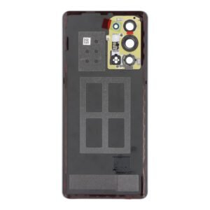 Couvercle de batterie + adhésif pour couvercle de batterie + objectif et lunette de caméra arrière  Oppo Reno6 Pro 5G Snapdragon CPH2247 Gris