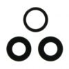 Objectif de Caméra arrière OPPO Reno4 Pro 5G CPH2089 Noir Original (3 pièces dans un ensemble)