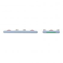 Bouton d’alimentation et de volume OPPO Reno10 ICE Blue Original  (2 pièces dans un ensemble)