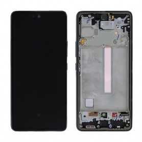 Ecran Samsung Galaxy A73 5G (A736F) Noir Avec Châssis (Reconditionne)