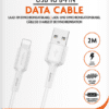Xssive Câble USB Vers Lightning  2m Blanc
