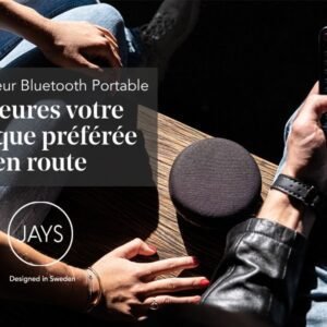 JAYS Enceinte Portable Mini Bluetooth s Go Speaker Noir