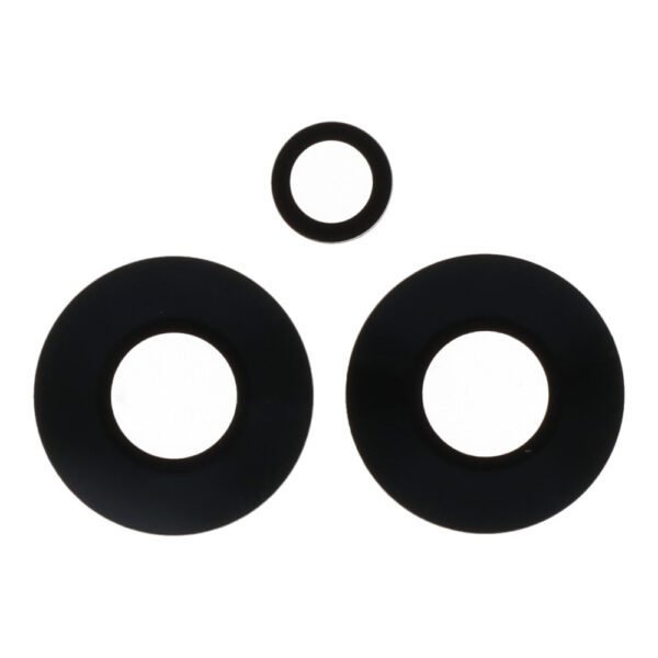 Objectif de caméra arrière Oppo Reno7 5G CPH2371 Noir HQ 3 pièces dans un ensemble