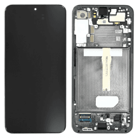 Ecran Samsung Galaxy S22 Plus (S906B) Noir (Avec Châssis) (Incell)