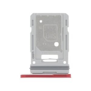 Tiroir SIM Rouge Galaxy S20 FE (G780F/G781B) (Service Pack) GH98-46007E