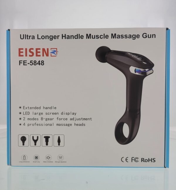 Pistolet de massage musculaire à manche ultra long Eisenz