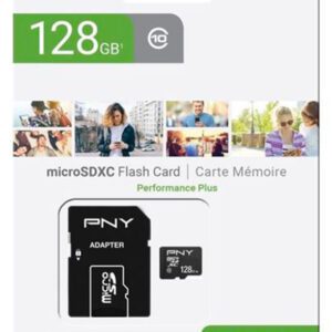 Micro SD Performance Plus 128 Go PNY