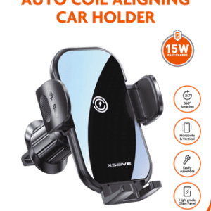XSSIVE 15W chargeur sans fil bobine automatique alignement support pour voiture