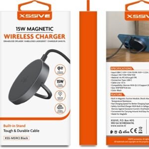 Chargeur magnétique sans fil Xssive 15W avec support