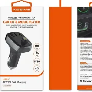 Kit voiture FM sans fil Xssive 36W + lecteur de musique XSS-FM15