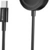 Câble de charge magnétique Xssive pour iWatch et Samsung Watch XSS-WATCH4B 2IN1 - Noir