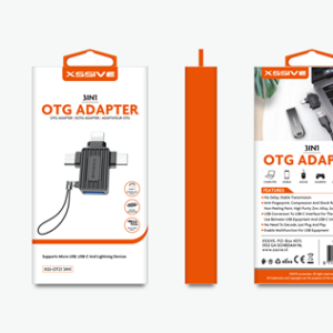 Adaptateur OTG Xssive 3 en 1 USB-C  (3 en 1)