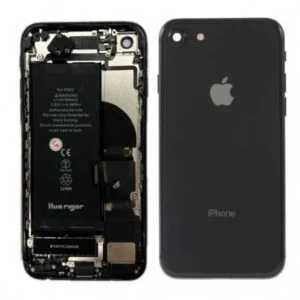 Chassis Complet iPhone SE 2020 Noir Connecteur de Charge Avec Batterie (Origine Demonté) Grade A