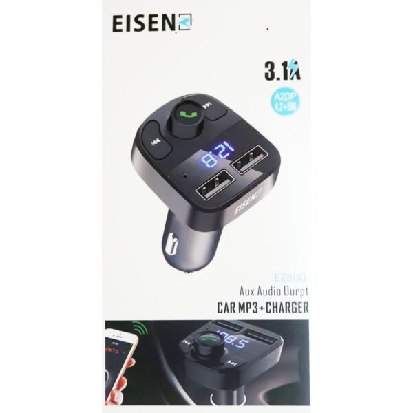 Eisenz FM Transmitter With 2 USB - EZ800