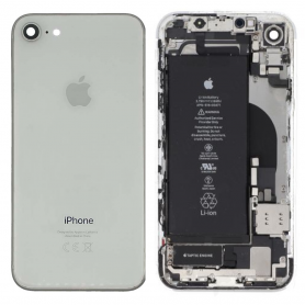 Chassis Complet iPhone SE 2020 Blanc Connecteur de Charge Avec Batterie (Origine Demonté) Grade A