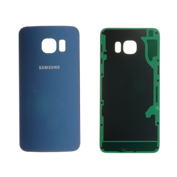 Vitre arrière S6 Edge (G925F) Blue  (Origine Demonte) (Grade A)