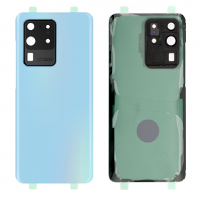 Vitre arrière Samsung Galaxy S20 Ultra 4G/5G (G988F/G988B) Blue (Origine Demonte)