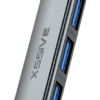 Hub USB 4 en 1 Vers USB-C Xssive