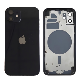Châssis Vide iPhone 12 Noir (Origine Demonté) Grade B / C