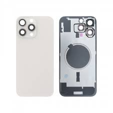 Vitre Arrière iPhone 16 Pro Max Titane Sable Sans MagSafe (Premium)