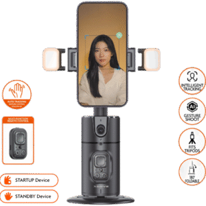 Perche à selfie de bureau avec suivi du visage Xssive AI