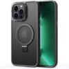 Coque arrière Xssive pour iPhone 12 Pro Max avec support rond Magsafe - Noir