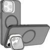 Coque arrière XSsive pour Magsafe avec objectif standard pour iPhone 14 Pro Max – Gris