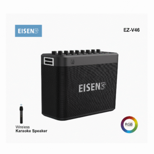 Eisenz Haut-parleur karaoké sans fil 160W (24000 mAh) avec 1 microphone