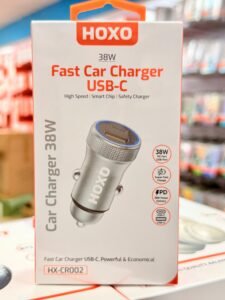 Hoxo Rapide Chargeur Voiture USB-USB-C 38W PD
