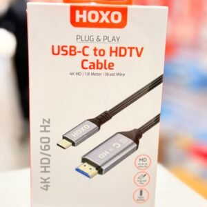 Hoxo Câble tressé USB-C vers HDTV 4K HD 1.8M