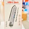 Hoxo Hub USB-C 8en1 100w