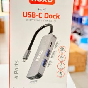Hoxo Hub USB-C vers HDTV 4en1 100W