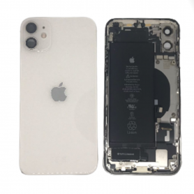 Châssis Complet iPhone 11 Blanc Connecteur de Charge + Batterie (Origine Demonté) Grade AB