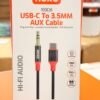 Hoxo USB-C vers 3.5MM Aux Cable