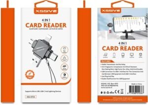 Lecteur de cartes Xssive 4en1