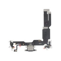 Connecteur de charge iPhone 15 Plus Noir (Reconditionne)