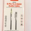 Audio Cable Lightning vers 3.5MM Hoxo