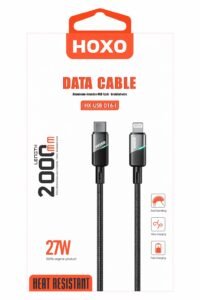 Cable Type-C vers Lightning 27w 2M Hoxo