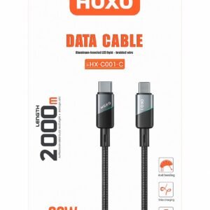 Cable Type-C vers Type-C 66W 2M Hoxo