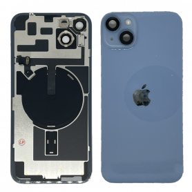 Vitre Cache Arrière iPhone 14 Plus Bleu (Origine Demonté) Grade AB