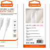 Câble Type-C vers Type-C 65 W série Xssive TPE 3M - Blanc