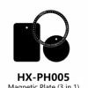 Plaque magnétique 3pcs Hoxo (3in1)