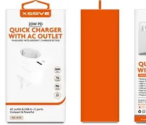 Chargeur rapide Xssive PD 20W avec prise secteur XSS-AC81