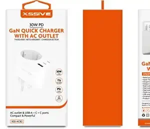 Chargeur rapide Xssive PD 30 W avec prise secteur XSS-AC82