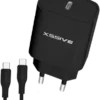 Chargeur rapide Xssive PD 20 W + câble CC XSS-AC65NB CC - Noir